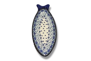 E19 Bunzlau middel groot Visbord 30x14cm 2158X